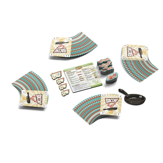 Bacon Board Game - Trò chơi thẻ bài chiến thuật dồn bài - Allplay