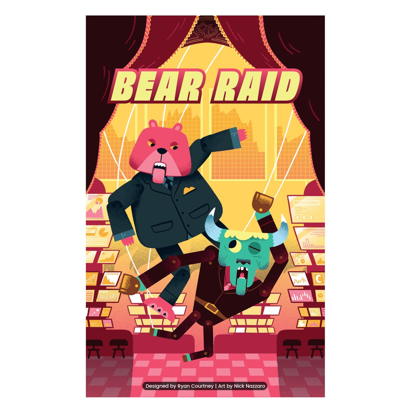 Bear Raid Board Game - Trò chơi chiến thuật chứng khoán - Allplay