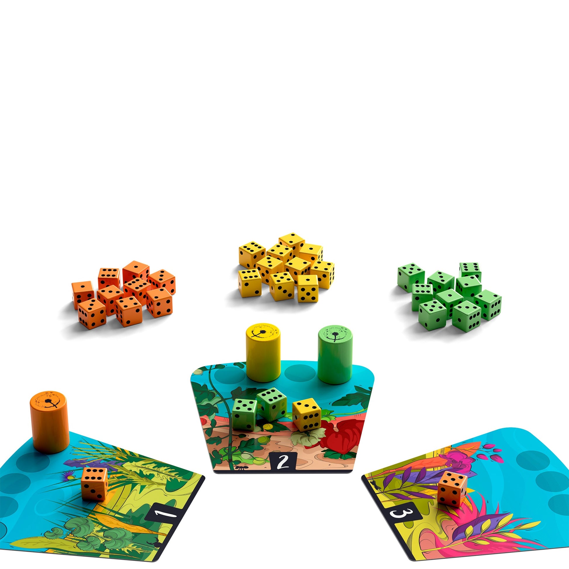 Dandelions - Board Game Chiến Thuật Đổ Xúc Xắc - Allplay - Góc nhìn khác 3
