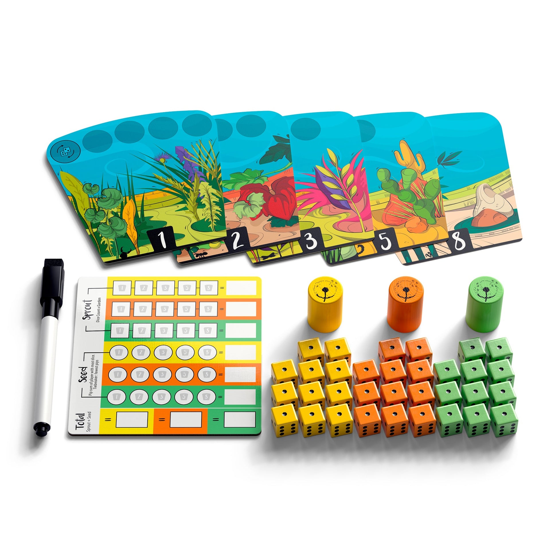 Dandelions - Board Game Chiến Thuật Đổ Xúc Xắc - Allplay - Hình ảnh bổ sung 4