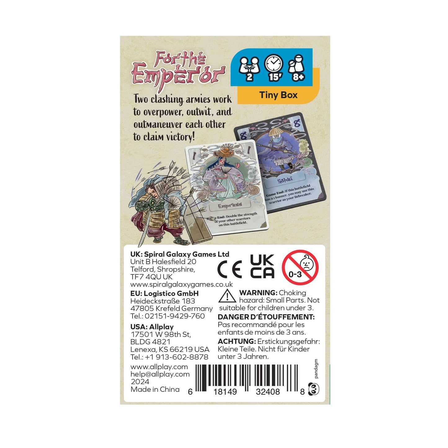For the Emperor Card Game - Trò chơi thẻ bài Samurai đối kháng - Allplay