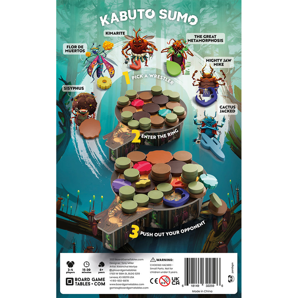 Kabuto Sumo Board Game - Trò Chơi Đấu Vật Bọ Hung - Allplay