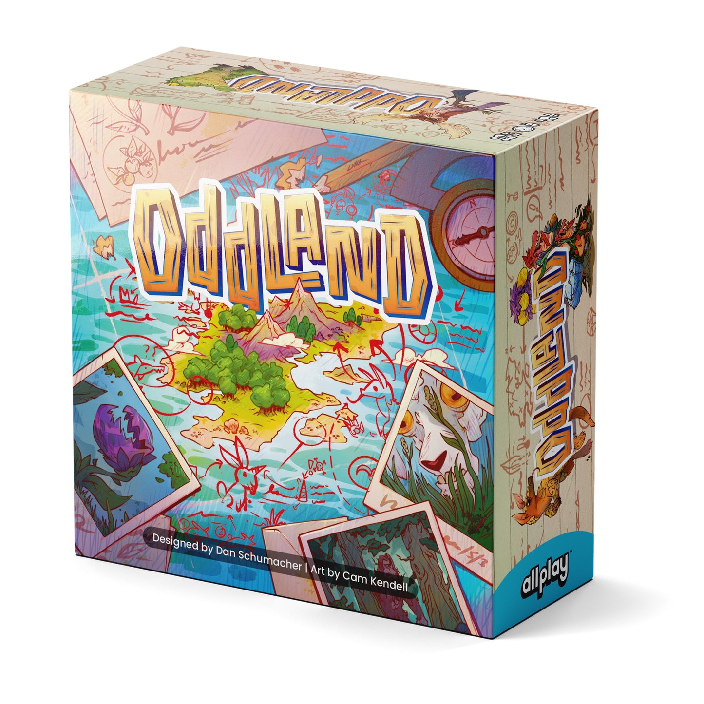 Oddland Board Game - Trò chơi Xếp thẻ Chiến thuật - Allplay