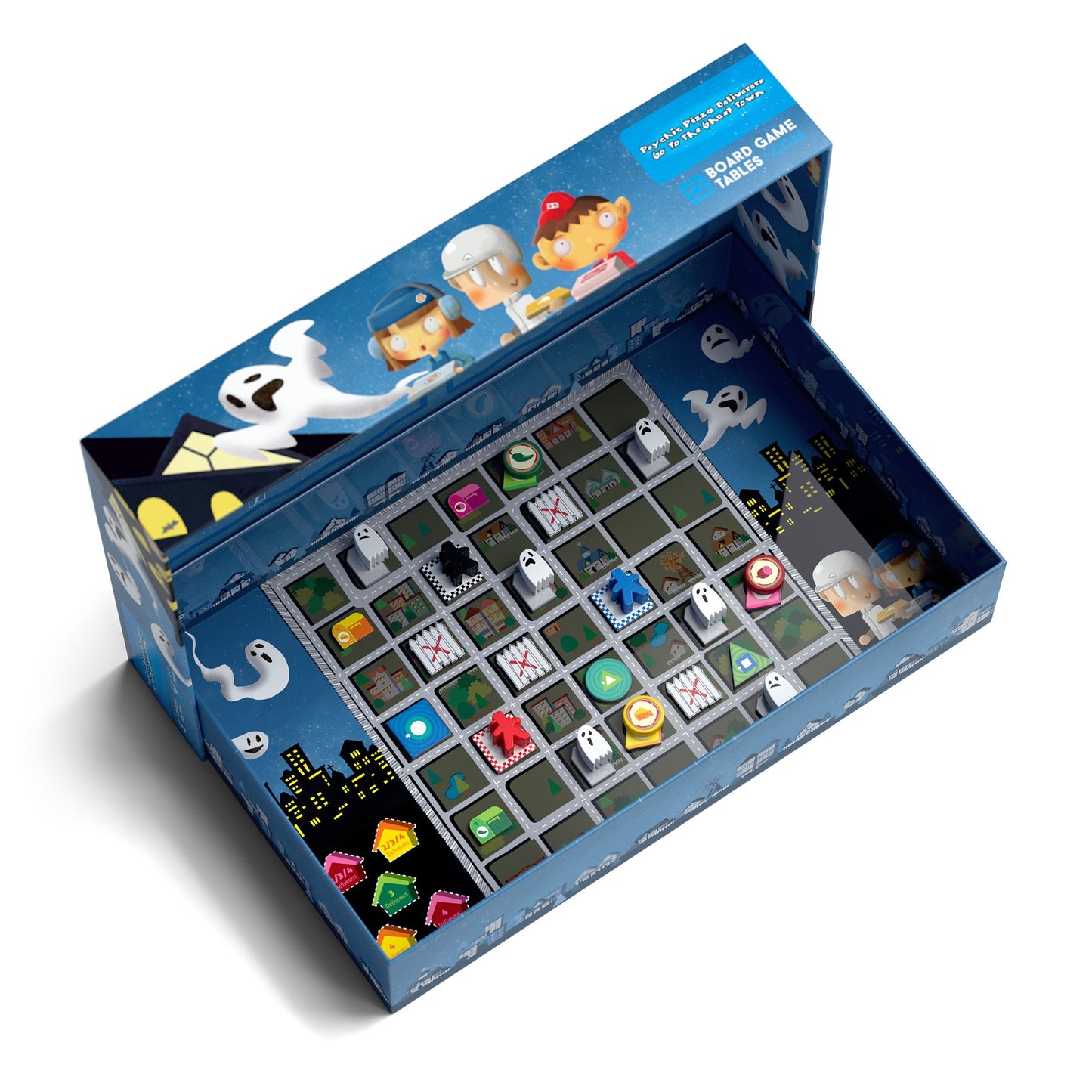 Psychic Pizza Deliverers Go to the Ghost Town - Board Game Chiến Thuật & Gia Đình - Allplay