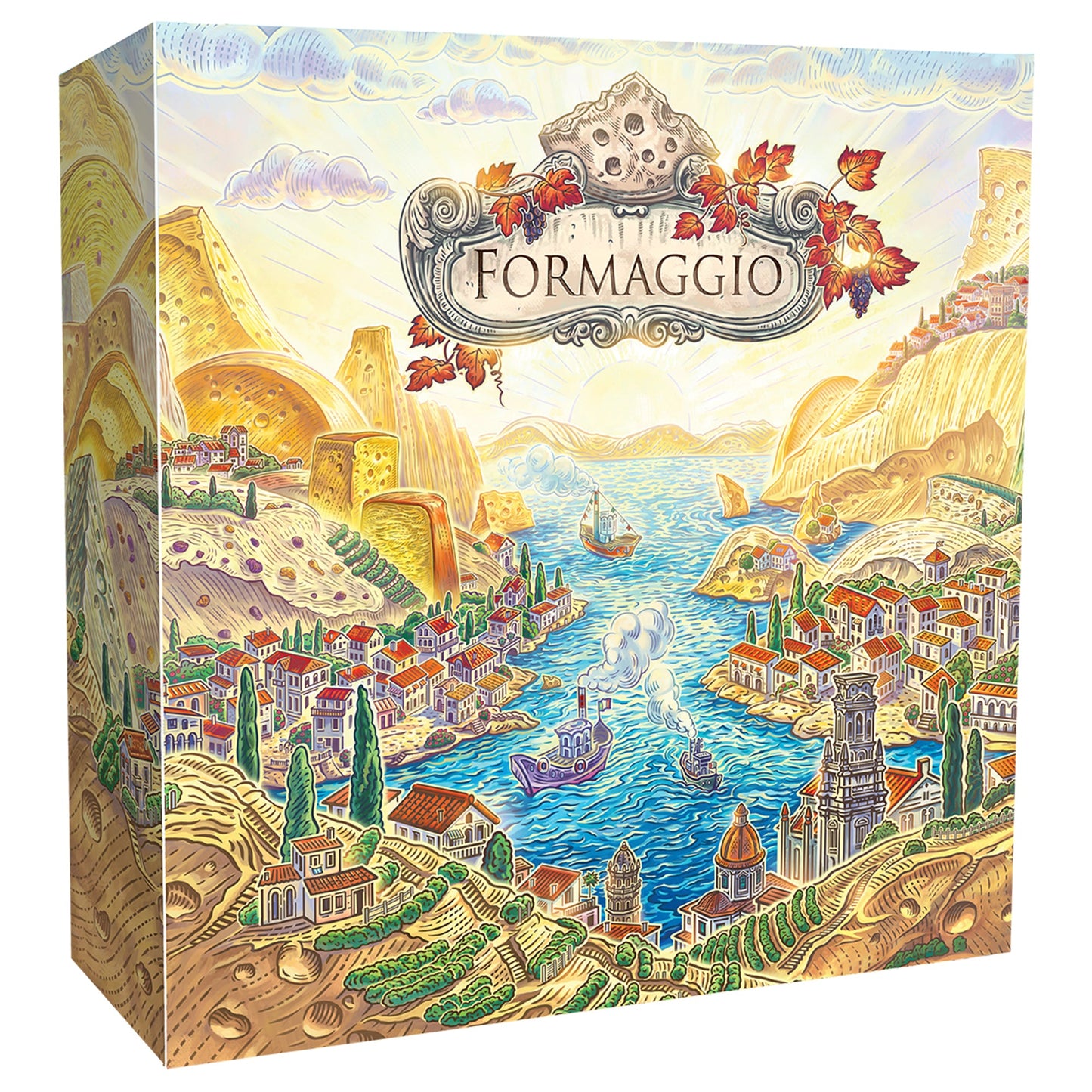 Formaggio Board Game - Trò chơi chiến thuật làm phô mai Ý - Road to Infamy