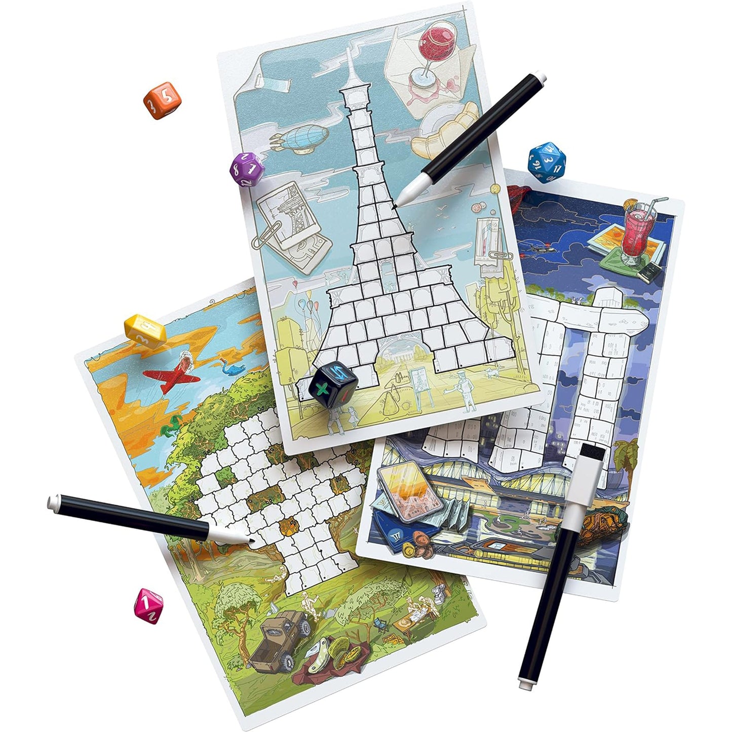 Roll to the Top - Board Game Roll and Write - Allplay