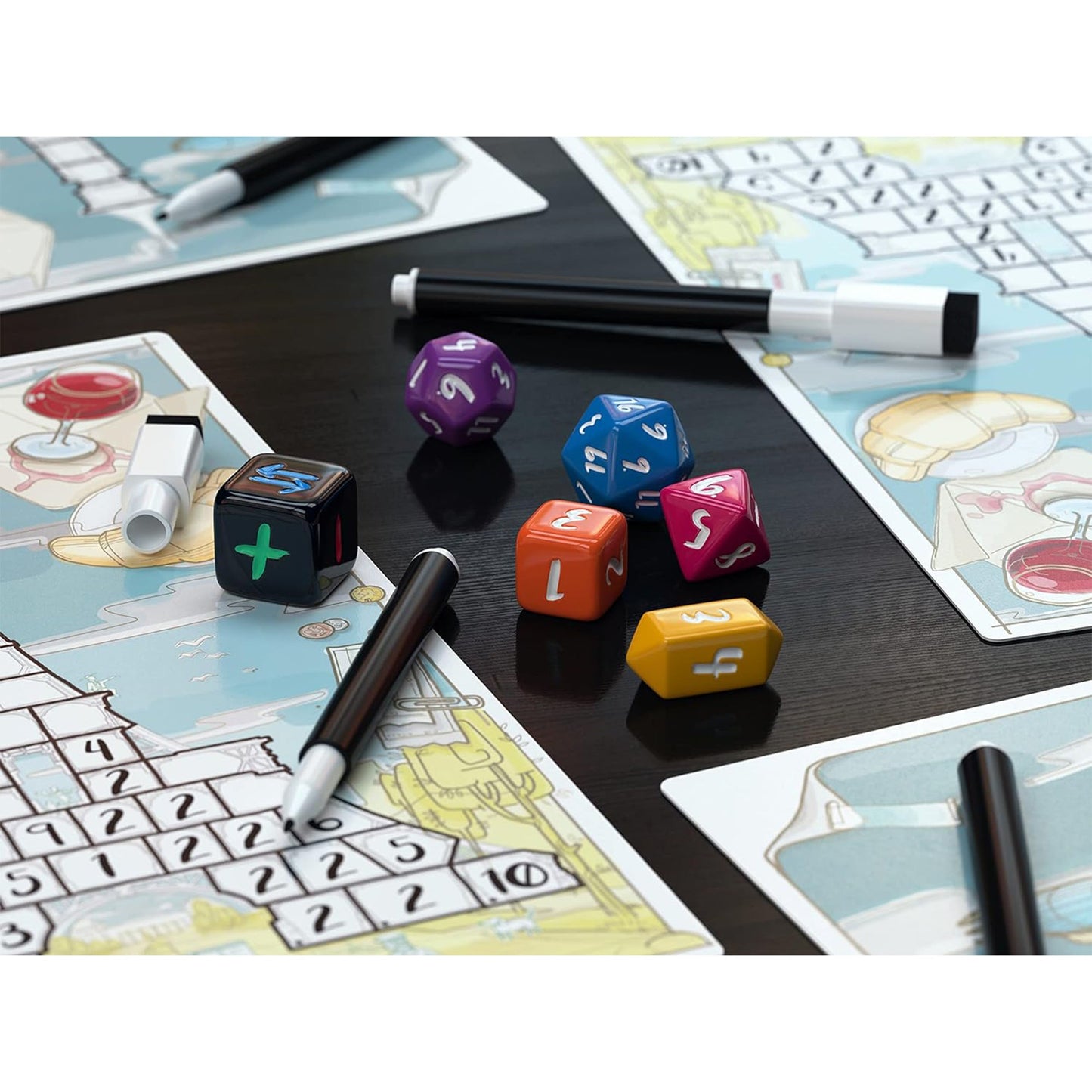 Roll to the Top - Board Game Roll and Write - Allplay