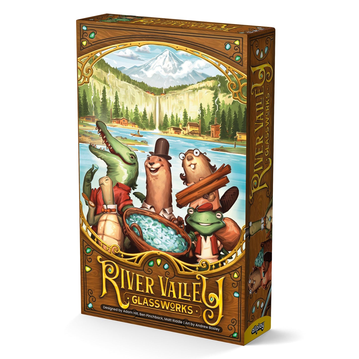 River Valley Glassworks Board Game - Board Game Chiến Thuật Gia Đình - Allplay