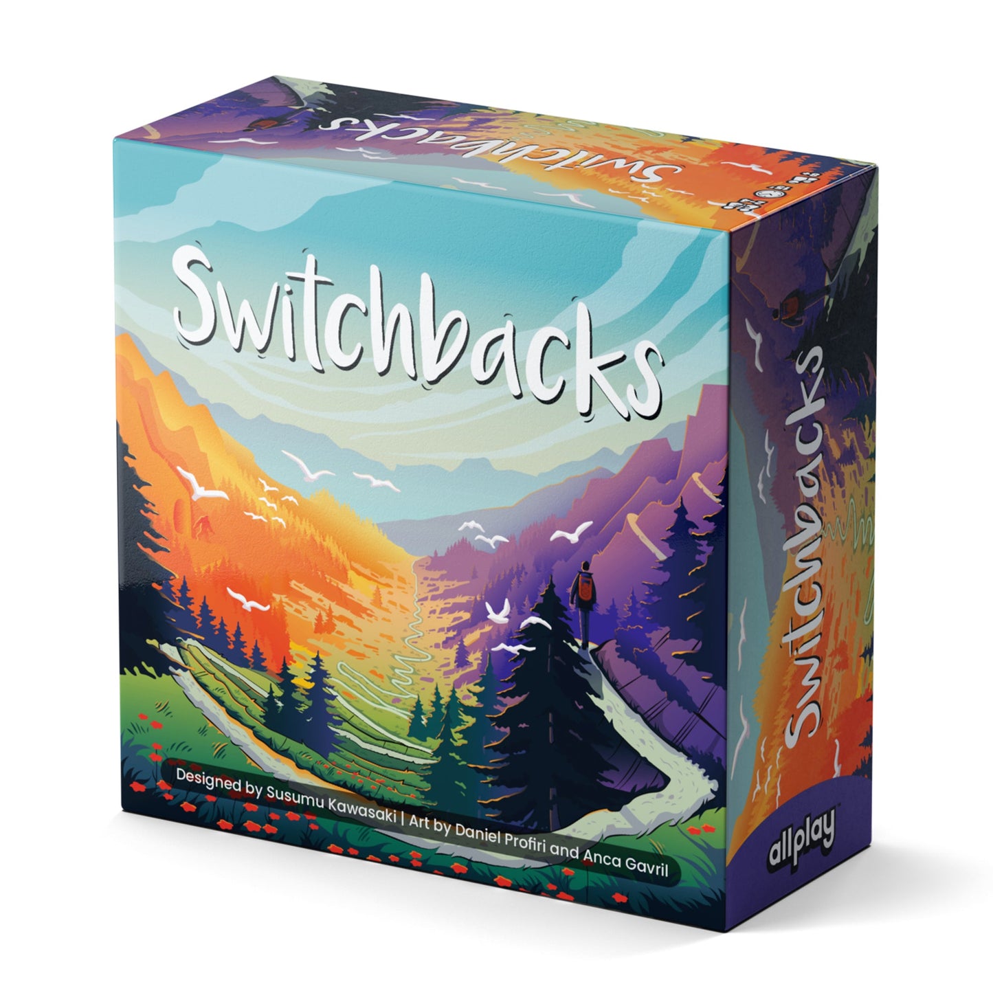 Switchbacks Board Game - Board Game Chiến Thuật Leo Núi - Allplay