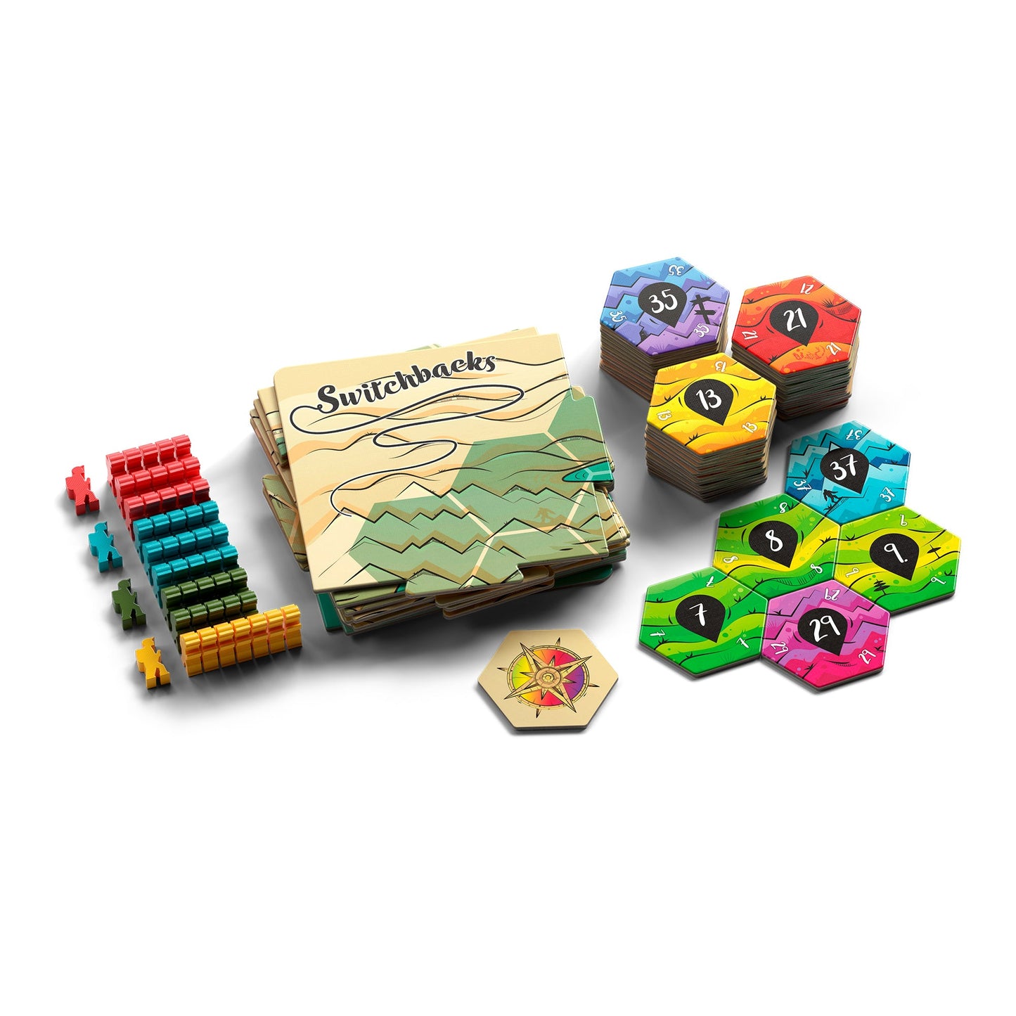 Switchbacks Board Game - Board Game Chiến Thuật Leo Núi - Allplay