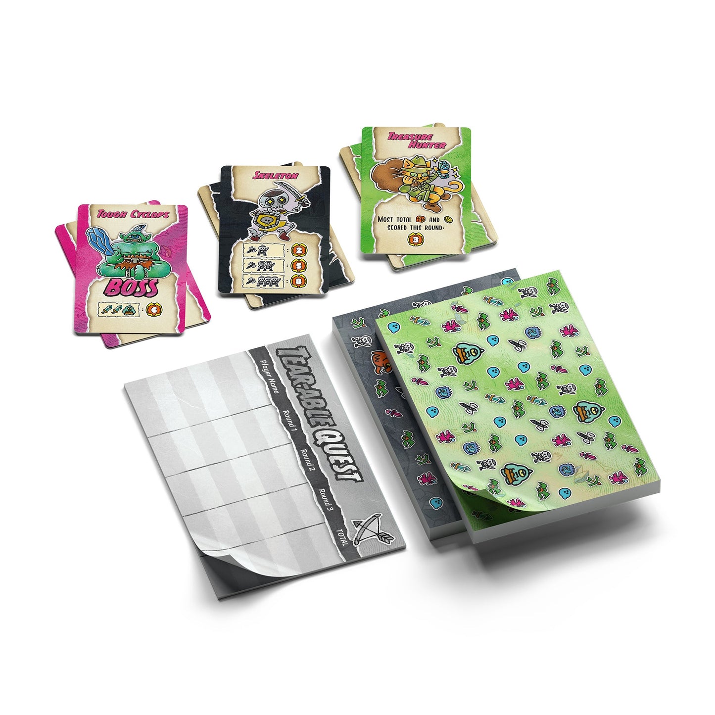 Tearable Quest Board Game - Board Game Party Xé Giấy - Allplay