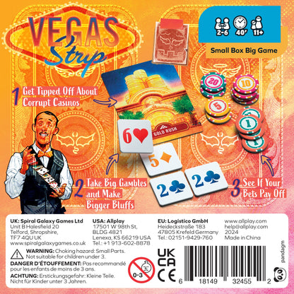 Vegas Strip Board Game - Trò Chơi Đấu Giá Chiến Thuật - Allplay