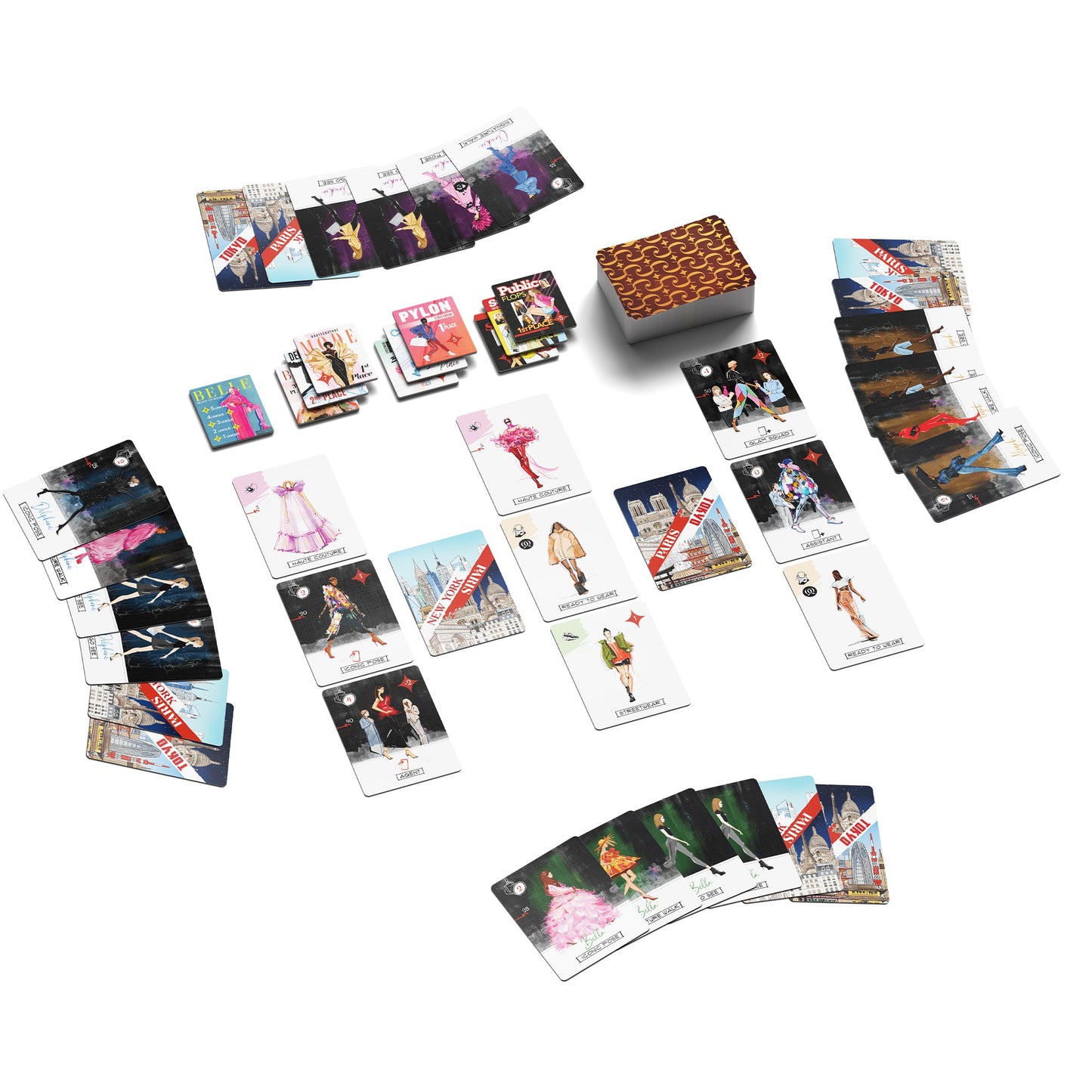 Couture Board Game - Trò chơi board game đấu giá thời trang - Allplay