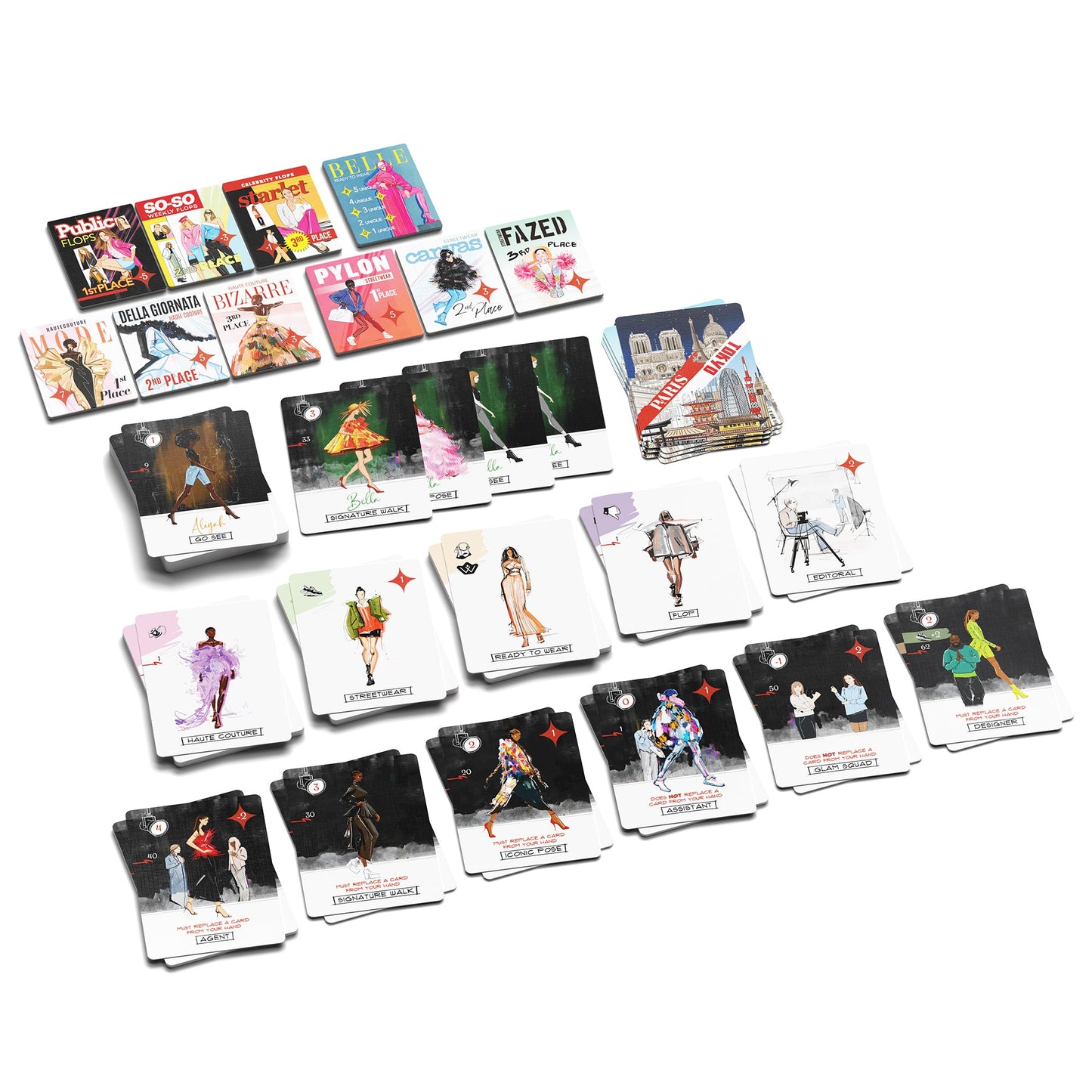 Couture Board Game - Trò chơi board game đấu giá thời trang - Allplay