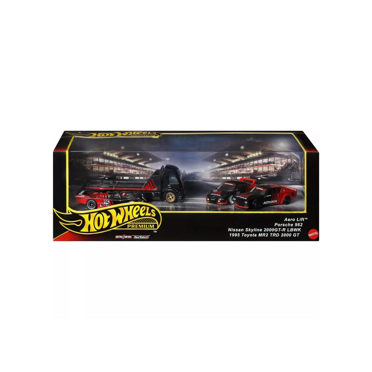 Four Luxury Supercars HOT WHEELS GMH39 - Mô hình xe Die-cast tỉ lệ 1:64 - Hot Wheels - Góc nhìn khác 3
