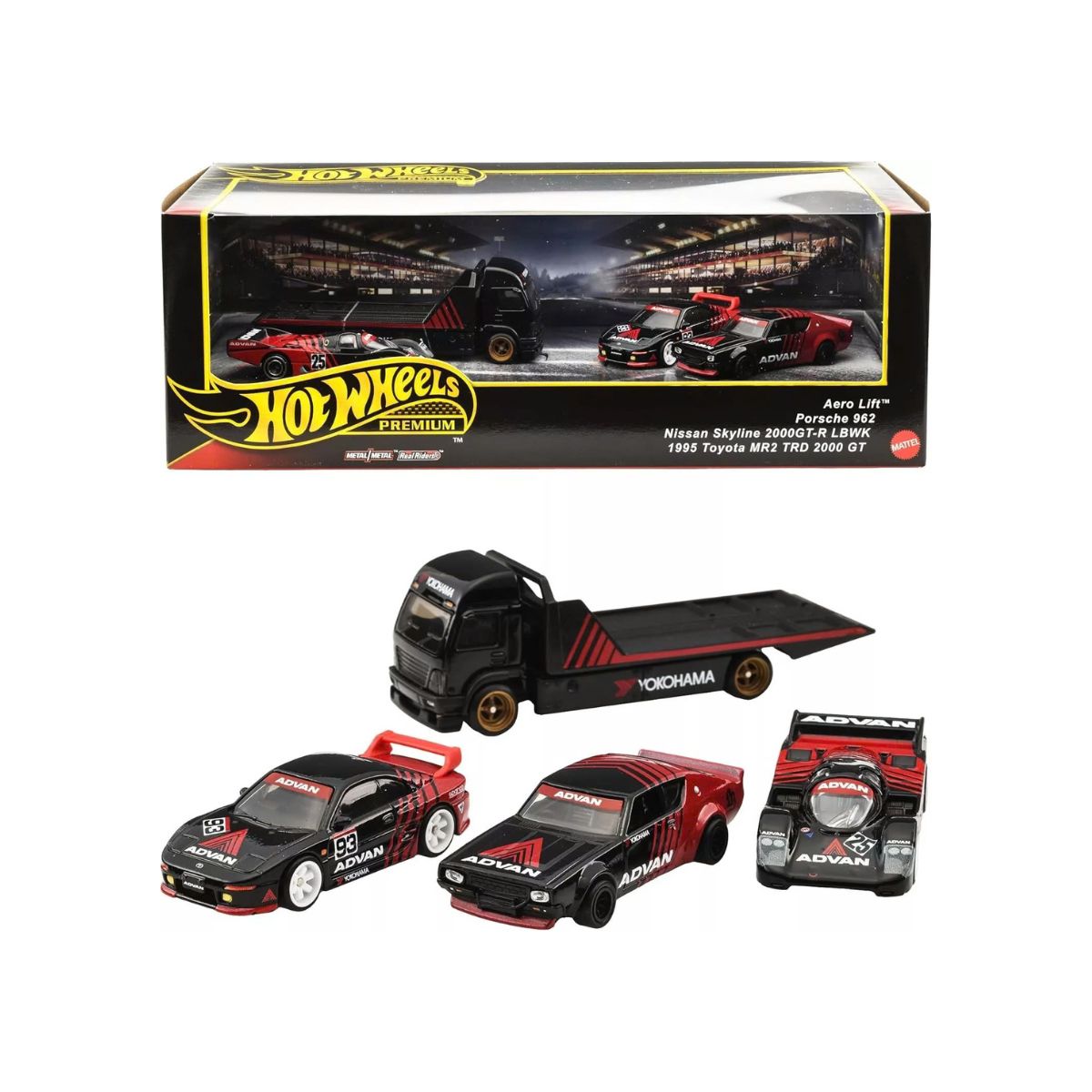 Four Luxury Supercars HOT WHEELS GMH39 - Mô hình xe Die-cast tỉ lệ 1:64 - Hot Wheels - Hình ảnh bổ sung 6