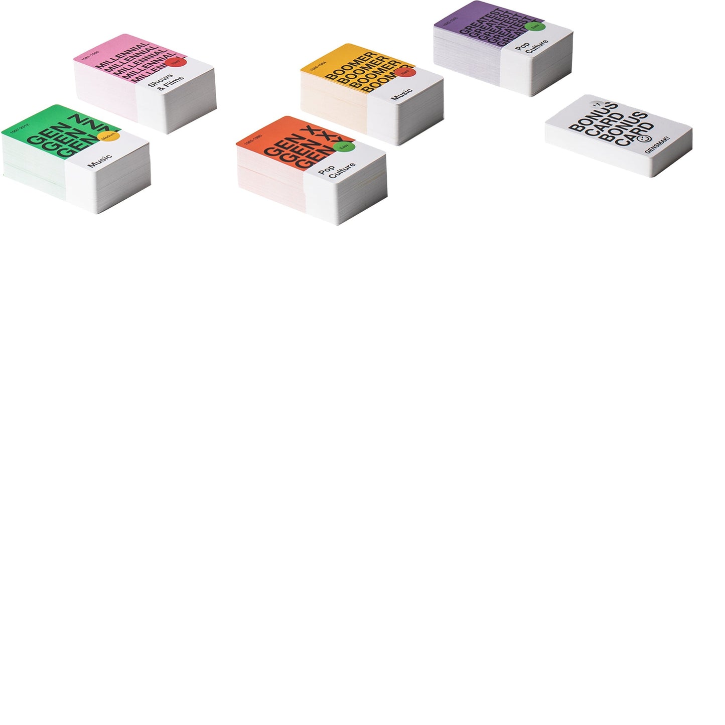 GENSMAK! Party Game - Trò chơi đố vui đa thế hệ - Early Works