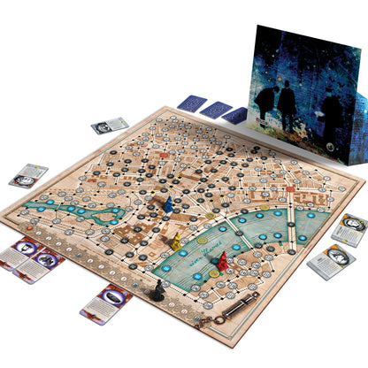 Whitehall Mystery Board Game - Board Game Suy Luận Jack Đồ Tể - Giochi Uniti