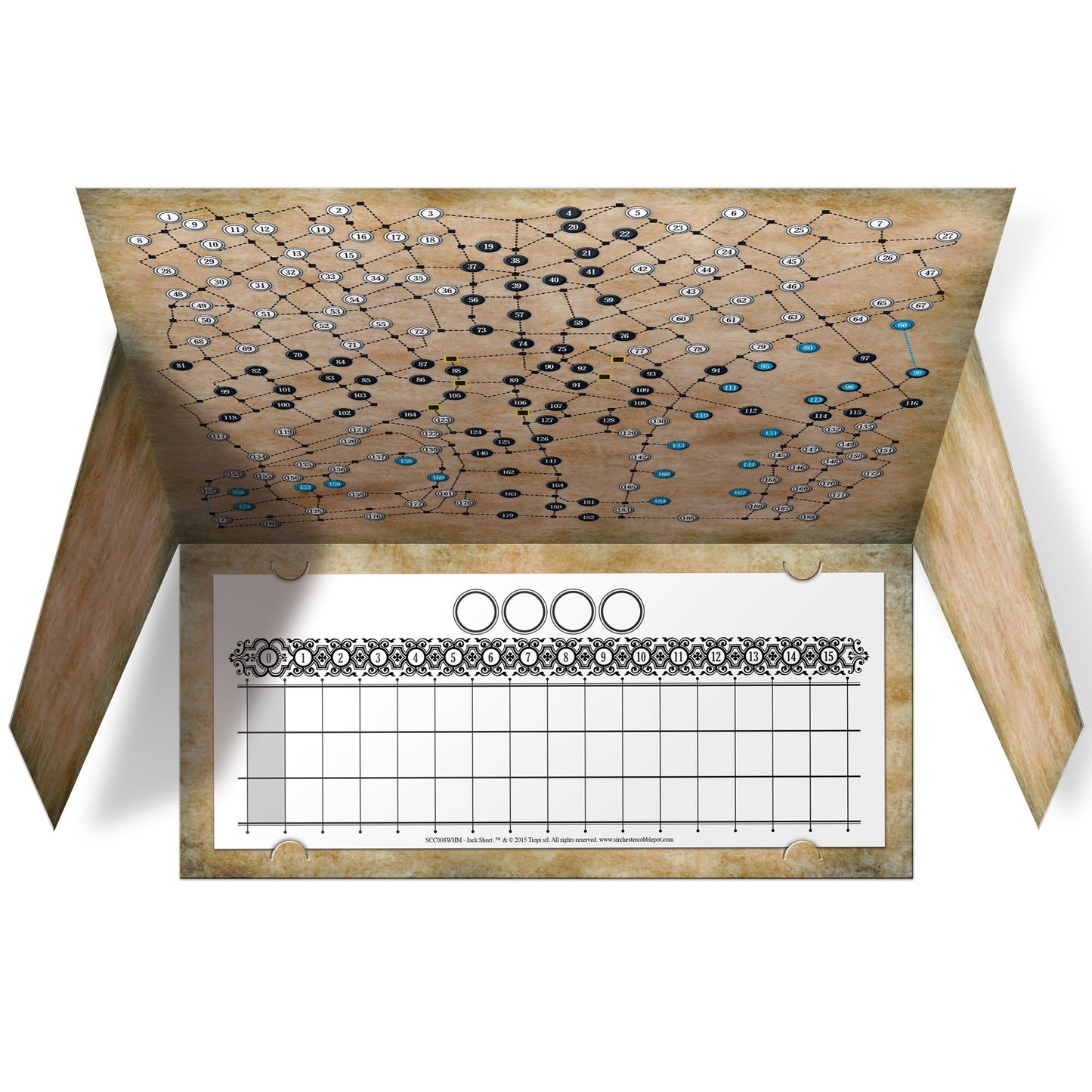 Whitehall Mystery Board Game - Board Game Suy Luận Jack Đồ Tể - Giochi Uniti