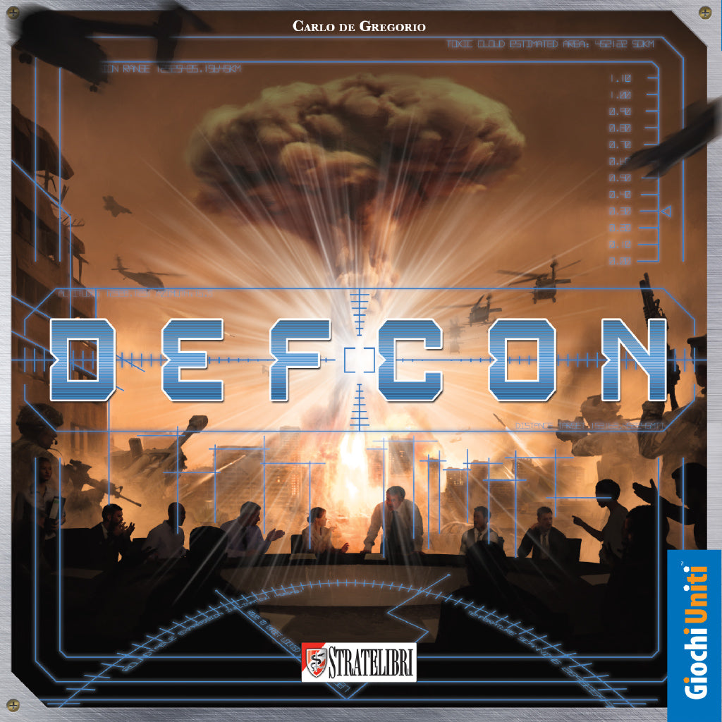 Defcon Board Game - Trò chơi chiến thuật Wargame - Giochi Uniti - Góc nhìn khác 3