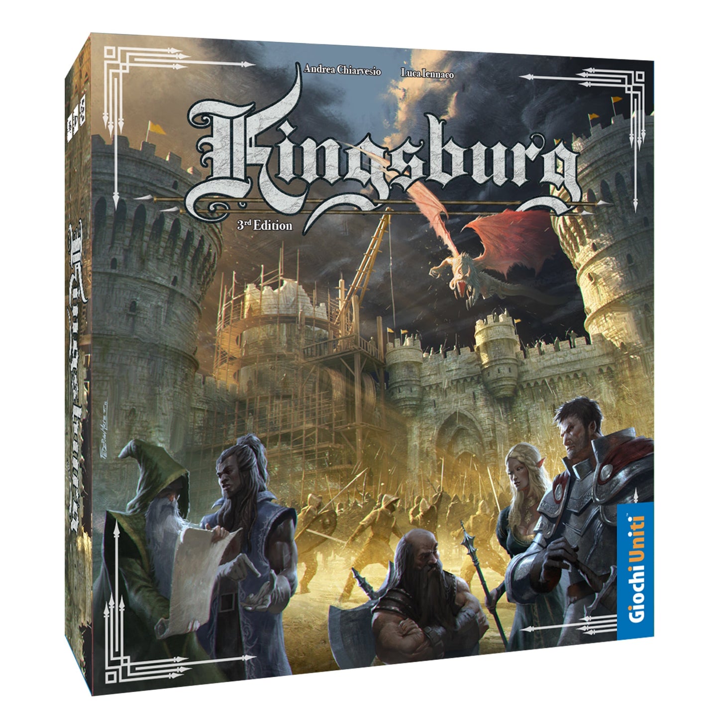 Kingsburg 3rd Edition Board Game - Board Game Chiến Thuật Đổ Xúc Xắc - Giochi Uniti
