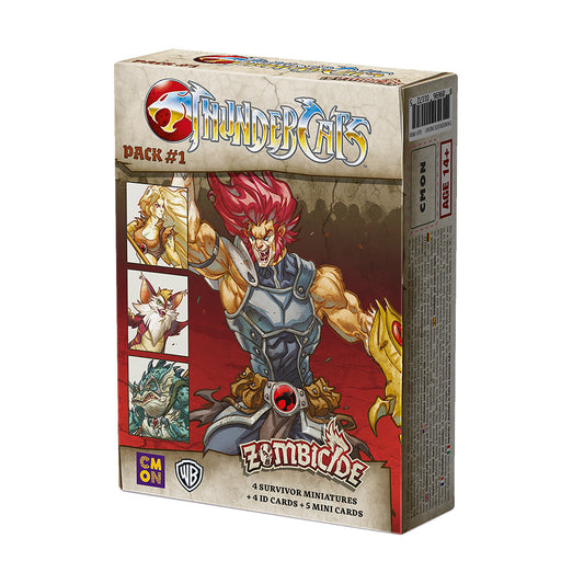 Zombicide Thundercats Character Pack #1 Set of Thundercats Miniatures - Bộ Mô Hình Nhân Vật - CMON