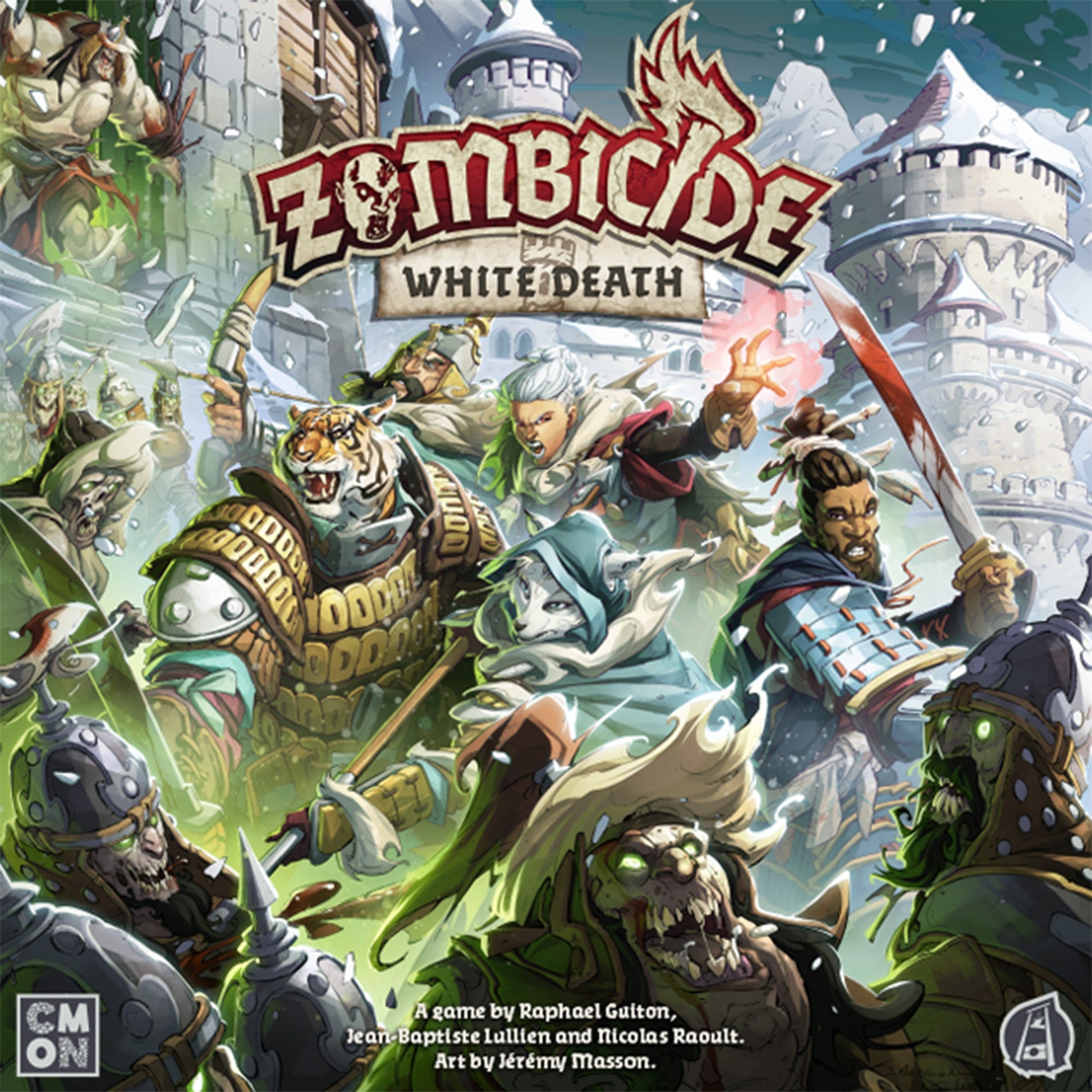 Zombicide White Death Board Game - Trò Chơi Chiến Thuật Sinh Tồn CMON - Hình ảnh chi tiết 2