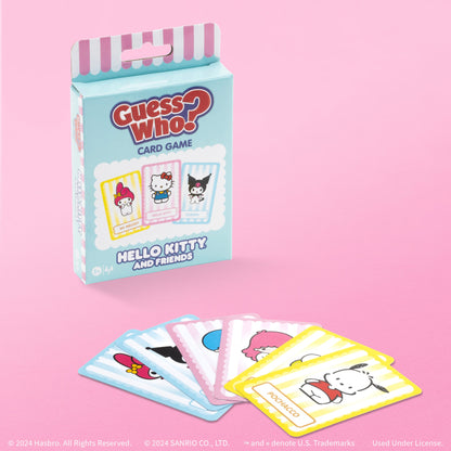 GUESS WHO?® Card Game: Hello Kitty and Friends - Trò chơi thẻ bài đoán nhân vật - The Op Games