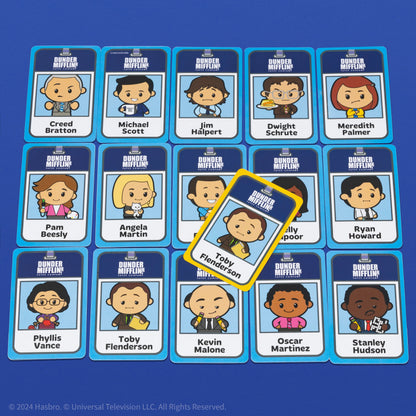 GUESS WHO® Card Game: The Office - Trò chơi thẻ bài đoán nhân vật - The Op Games