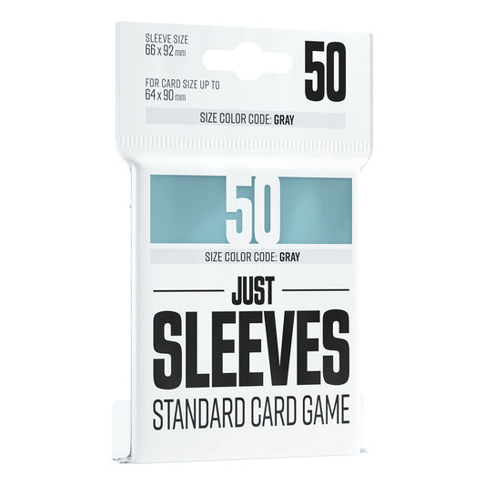 Just Sleeves - Standard Card Game Clear - Bọc Bài Bảo Vệ Thẻ Standard - Gamegenic