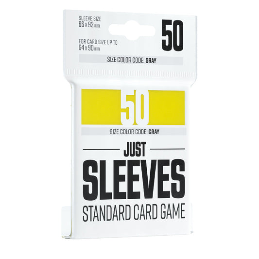 Just Sleeves - Standard Card Game Yellow - Bọc bảo vệ thẻ bài Gamegenic