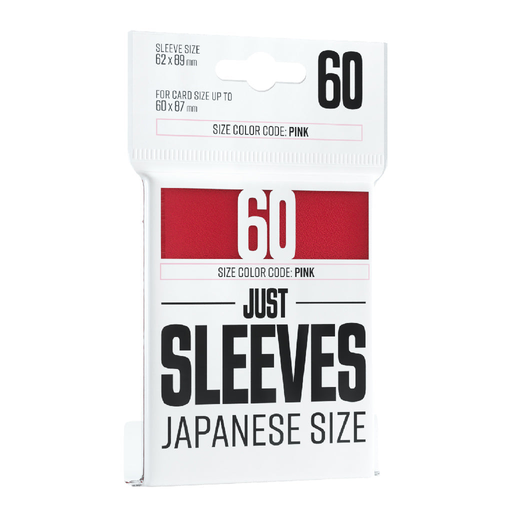 Just Sleeves - Japanese Size Red - Bọc bài kích thước Nhật Bản - Gamegenic