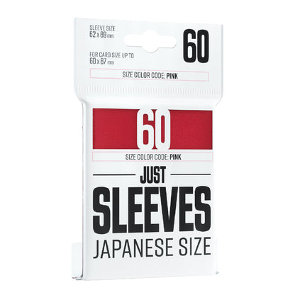 Just Sleeves - Japanese Size Red - Bọc bài kích thước Nhật Bản - Gamegenic