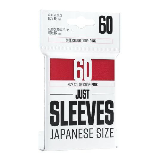 Just Sleeves - Japanese Size Red - Bọc bài kích thước Nhật Bản - Gamegenic