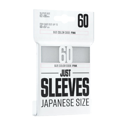Just Sleeves - Japanese Size White - Bọc bài kích thước Nhật Bản - Gamegenic