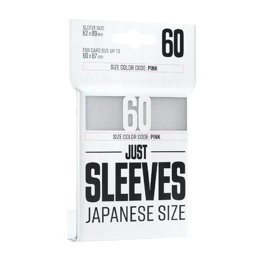 Just Sleeves - Japanese Size White - Bọc bài kích thước Nhật Bản - Gamegenic