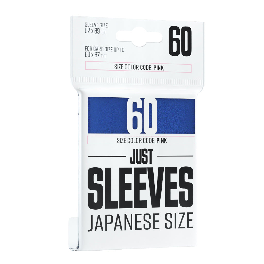 Just Sleeves - Japanese Size Blue - Bọc bài Kích thước Nhật Bản - Gamegenic