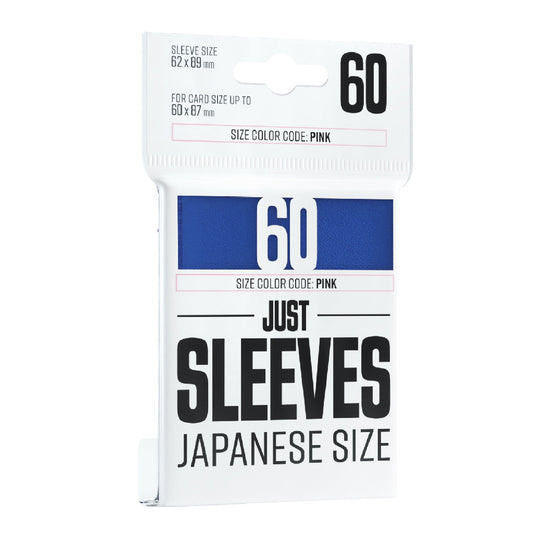 Just Sleeves - Japanese Size Blue - Bọc bài Kích thước Nhật Bản - Gamegenic