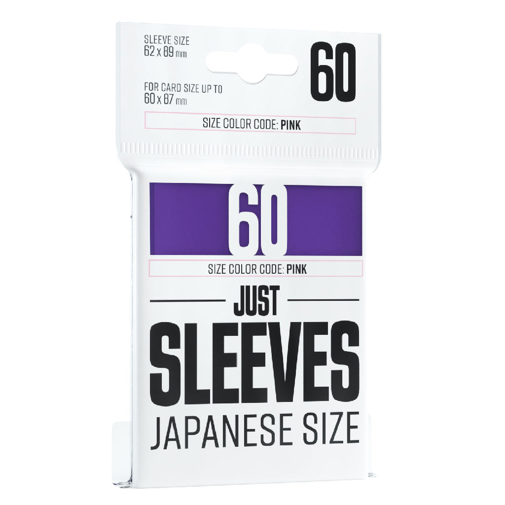 Just Sleeves - Japanese Size Purple - Bọc bài TCG Gamegenic