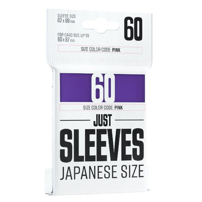 Just Sleeves - Japanese Size Purple - Bọc bài TCG Gamegenic