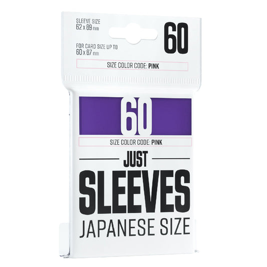 Just Sleeves - Japanese Size Purple - Bọc bài TCG Gamegenic