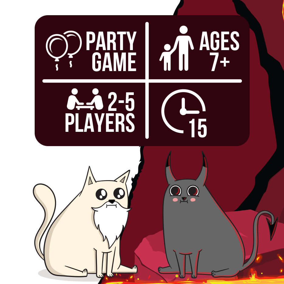 Exploding Kittens: Good vs Evil - Board Game Thẻ Bài Chiến Thuật - Exploding Kittens