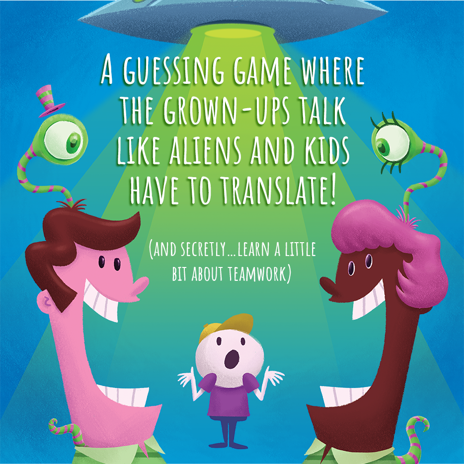 My Parents Might Be Martians - Trò chơi Board Game gia đình vui nhộn - Exploding Kittens