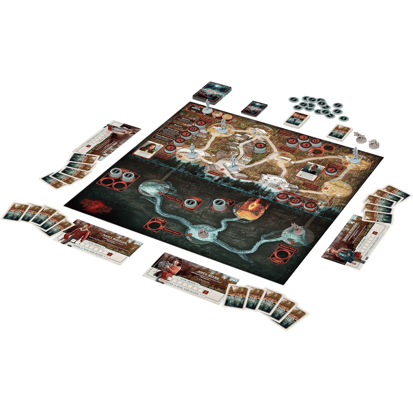 Stranger Things: Upside Down - Board Game Chiến Thuật Hợp Tác - CMON - Góc nhìn khác 3