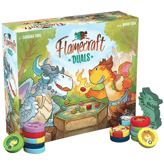 Flamecraft: Duals - Board Game Chiến Thuật 2 Người - Cardboard Alchemy - Hình ảnh sản phẩm