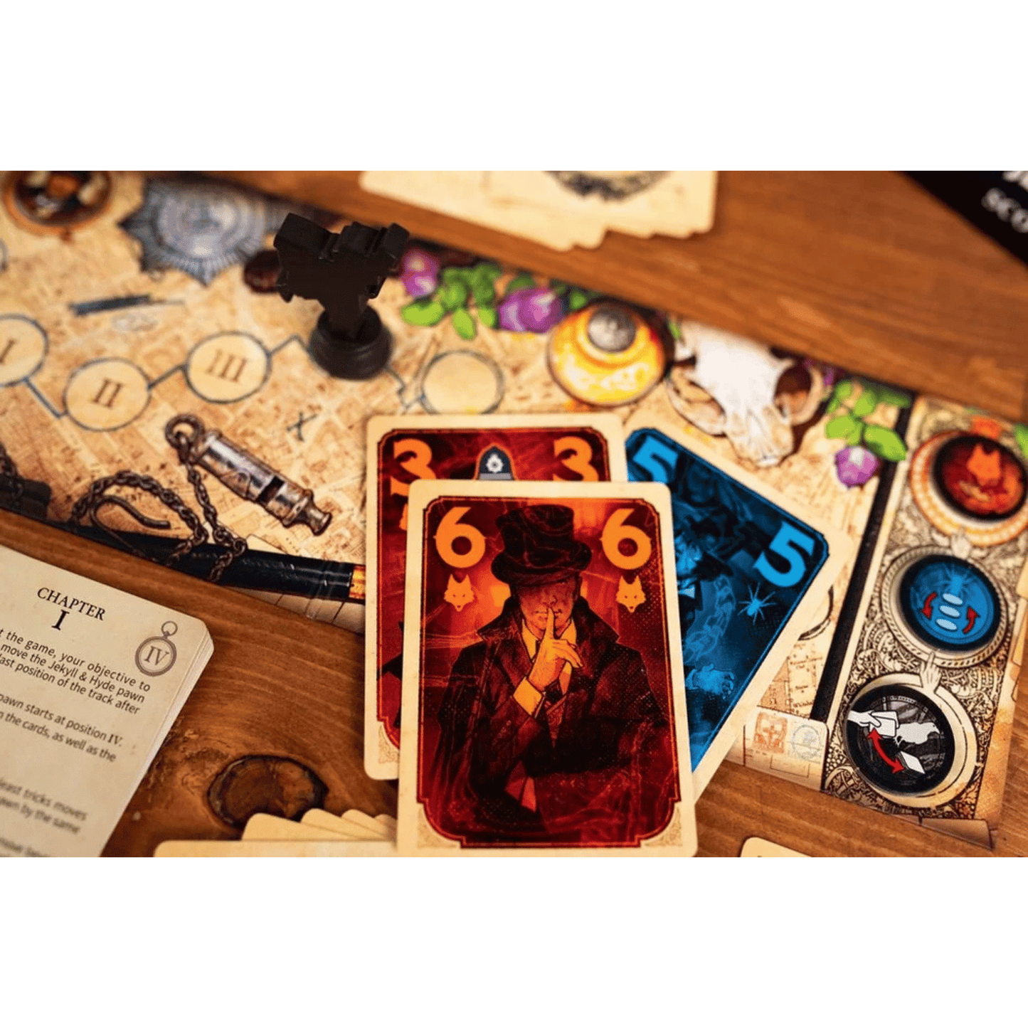 Jekyll & Hyde vs Scotland Yard - Board Game Thẻ Bài Chiến Thuật Hợp Tác - 25th Century Games - Hình ảnh bổ sung 6