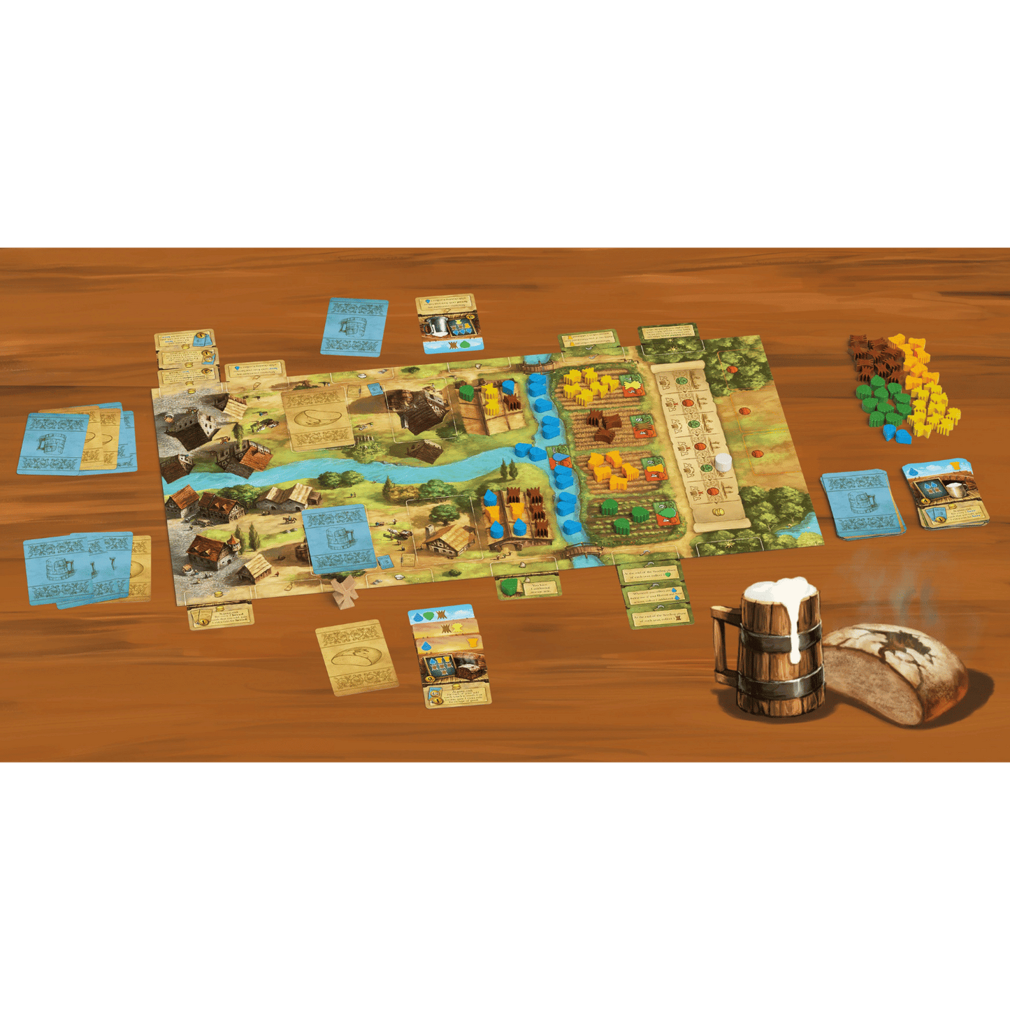 Beer & Bread - Board Game Chiến Thuật 2 Người - Capstone Games - Hình ảnh chi tiết 2