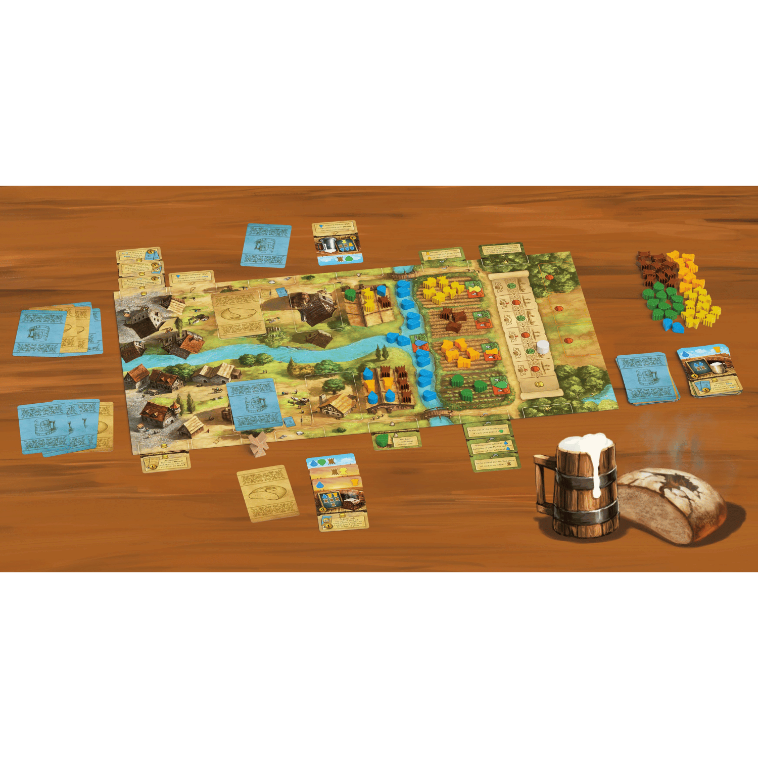 Beer & Bread - Board Game Chiến Thuật 2 Người - Capstone Games - Hình ảnh chi tiết 2