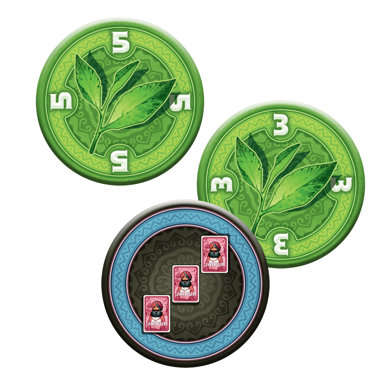 Jaipur - Board Game Thẻ Bài Chiến Thuật 2 Người - Asmodee - Hình ảnh bổ sung 5