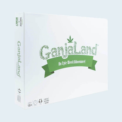 Ganjaland Epic Weed Adventure Board Game - Board Game Tiệc Tùng Người Lớn - Relatable - Hình ảnh sản phẩm